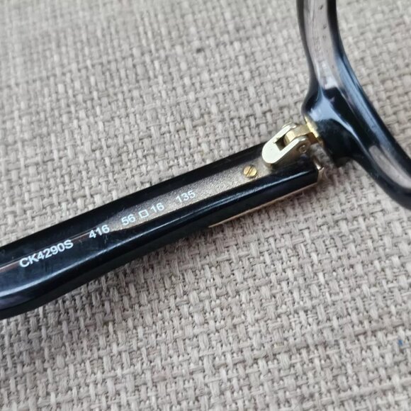 Calvin Klein Women Eyeglasses Frame CK4290S 56[]16 135 Black Glasses Frame - Picture 11 of 13